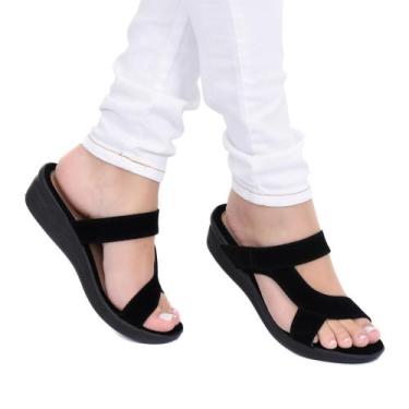 Imagem de Tamanco Sandália Ortopédico Feminino Para Esporão, Joanetes E Fascite 