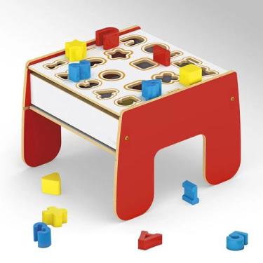 Imagem de Mesinha didatica 2 em 1 interativa educativa +1ano - Junges
