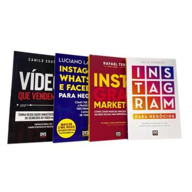 Imagem de Kit Vendas Pelo Instagram Com 4 Livros