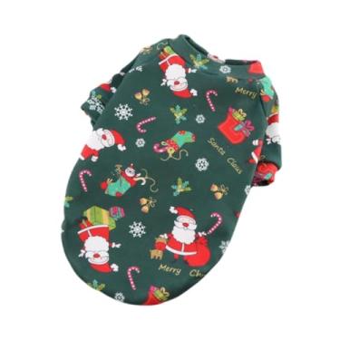 Imagem de Generic Camisola de Natal para cães, roupa de inverno confortável para animais de médio e grande porte, suéter festivo com tema de Natal para corrida, Xl