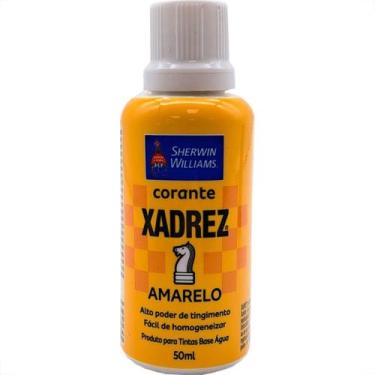Imagem de Corante Para Tinta Xadrez Amarelo (50Ml) - Kit C/12 Pecas - SHERWIN WI