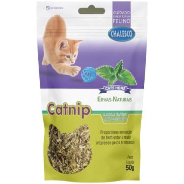 Imagem de Chalesco Catnip para Gatos Marrom 50 g