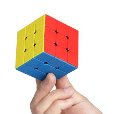 Imagem de Cubo 3x3x3  Para Jogo Clássico e Diversão Relaxante - Cubos e Cias