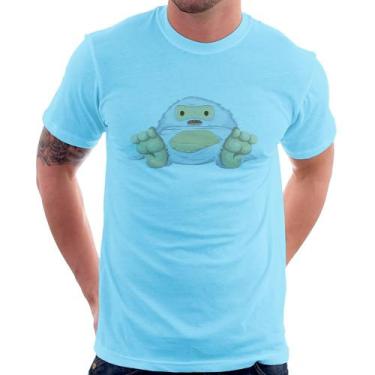 Imagem de Camiseta Yeti O Abominável Homem das Neves  - Foca na Moda, Azul bebê,