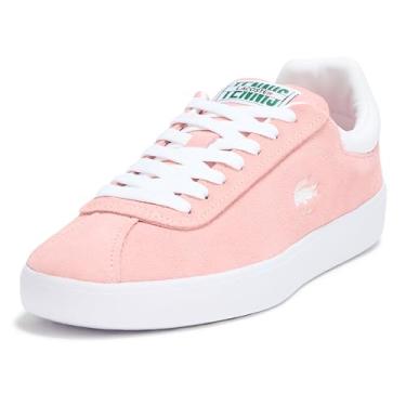 Imagem de Lacoste Tênis feminino Baseshot, Rosa/branco, 35