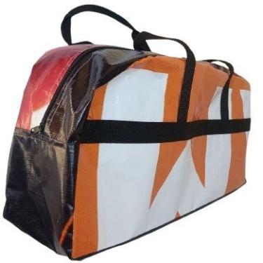 Imagem de Bolsa de Academia Feita Em Lona De Painel Publicitário , Impermeáveis 