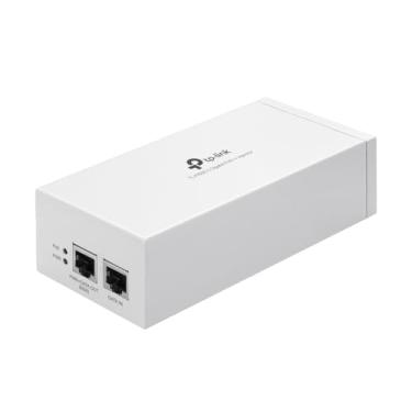 Imagem de TP-Link Injetor PoE Gigabit TL-PI60G 802.3bt/at/af | Adaptador não PoE para PoE | Suprimentos de até 60 W (PoE++) | Plug & Play | Montagem em desktop/parede | Distância de até 100 m | Certificado UL