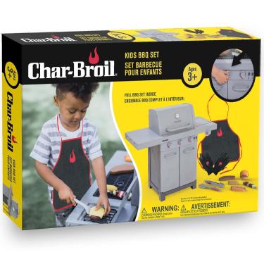 Imagem de Conjunto Pretend Play Char-Broil Kids bbq com características realistas