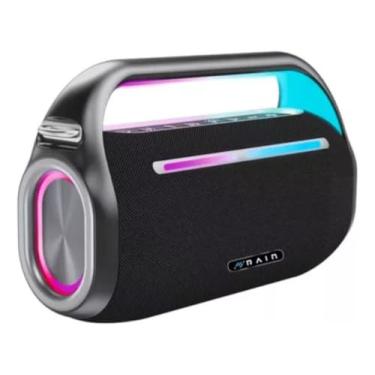 Imagem de Caixa Auto falante Bluetooth Wi-Fi 8H Bateria Portatil a Prova d’Água Power Bank Graves Potentes