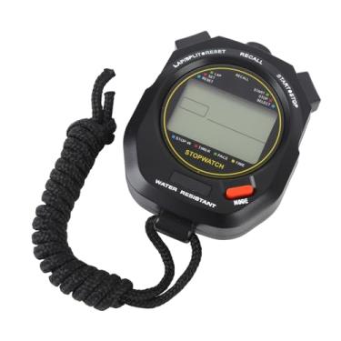 Imagem de Timer de Cronômetro Digital de Esporte Digital Eletrônico de Várias Funções, Tela Eletrônica Eletrônica Com Data de Data e 2 Alarmes Função para Treinadores de Esportes