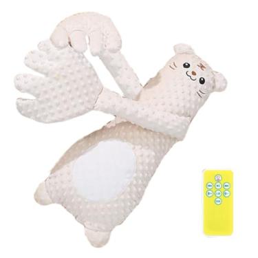 Imagem de Baby tapando travesseiro, bebê calmante mão de palmeira,Aid Anti-Sleeping Aid para crianças - Multi sensorial Hand para carrinho de carrinho de viagem Quarto de berço