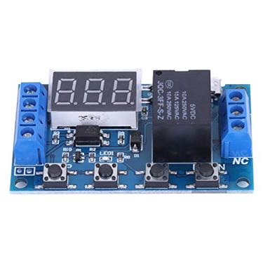 Imagem de Módulo de Interruptor de relé Temporizador DC 6V ~ 30V Com Display LED Módulo de Interruptor de Temporizador de Ciclo Liga/Desliga de Atraso USB 5V para Automação Residencial