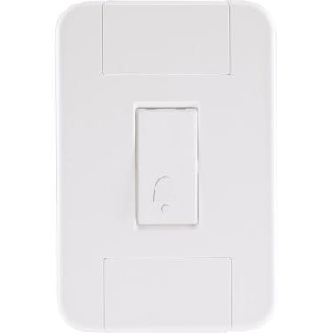 Imagem de Conjunto 4x2 Com 1 Pulsador Campainha 10 A 250 V Tramontina Tablet Branco Tramontina