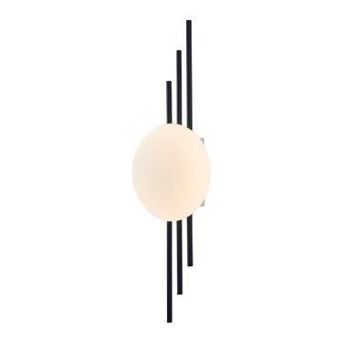 Imagem de Arandela Nordecor Cami Led Bivolt Preto 3000k Luz Amarela 2722