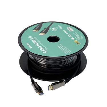 Imagem de Cabo Hdmi 2.0 Fibra Optica 4k 60hz 18gbps 30 Metros Vinik -