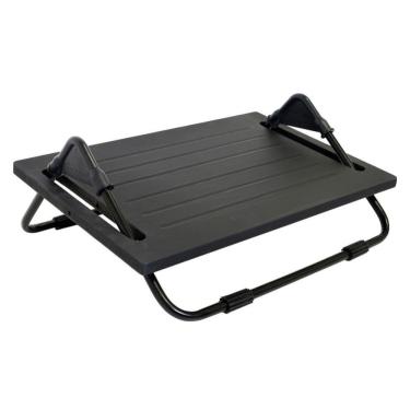 Imagem de Apoio Para Pés Multivisão, Ergonômico, Mdf, Preto - 427-pr