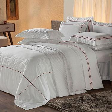 Imagem de KIT CAPA DE EDREDOM QUEEN DUVET 230 FIOS BRANCO - Plumasul