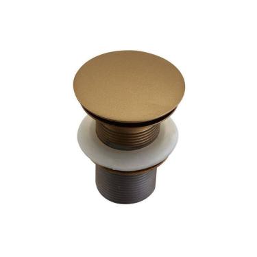 Imagem de Valvula de Escoamento para Cuba Meber Metais Dourado Matte