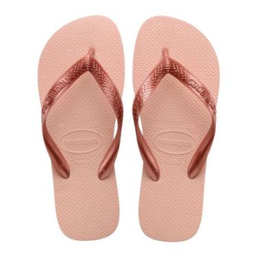 Imagem de Sandálias Havaianas Top Rosa Ballet Tamanho 35/6 1 Par