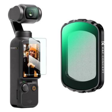 Imagem de Filtro K&F Concept Magnetic Black Diffusion 1/2 para DJI Osmo Pocket 3