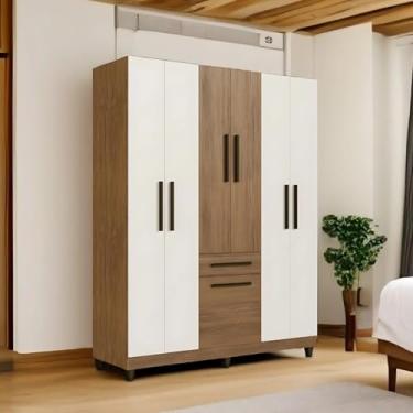 Imagem de Guarda-Roupa/Roupeiro Laguna 7 portas 1 gaveta Quarto Casal