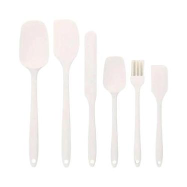 Imagem de Conjunto De Espátulas De Silicone De Grau Alimentício Antiaderente Res