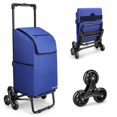 Imagem de Carrinho de escalada KEDSUM 2 em 1 60L/136kg com bolsa impermeável