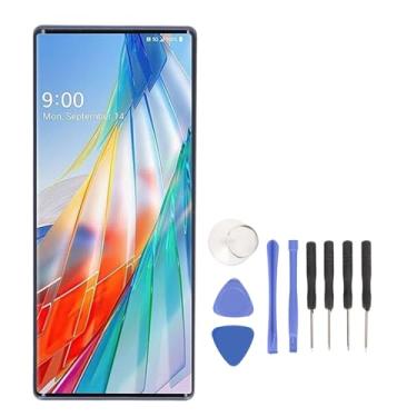 Imagem de 5G Digitalizador de tela de toque de LED orgânico Substituição de exibição com kit de ferramentas para Wing LM F100 F100N F100V F100VM