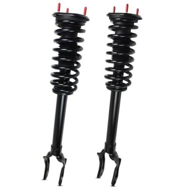 Imagem de Conjunto de 2 peças de amortecedor dianteiro e mola helicoidal compatível com Jeep Grand Cherokee 2011-2015 e Dodge Durango 2011-2013 (amortecedores dianteiros)