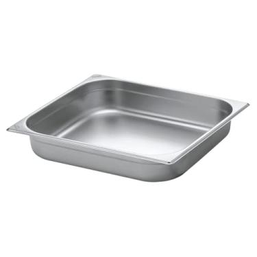 Imagem de Conjunto de Cubas 10 peças Tramontina GN 2/3 em Aço Inox sem Alças Profundidade 40 mm - Aço 430