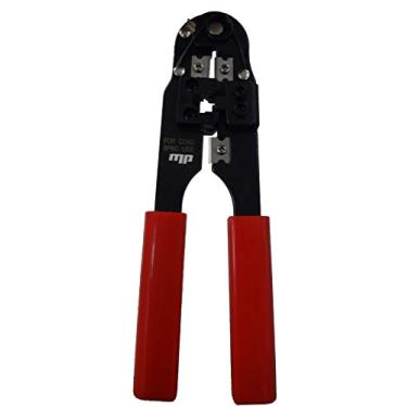 Imagem de MEGA POLO Alicate De Crimpar Crimpagem Corte Cabo Rede Conector Rj 45 Hy 210C
