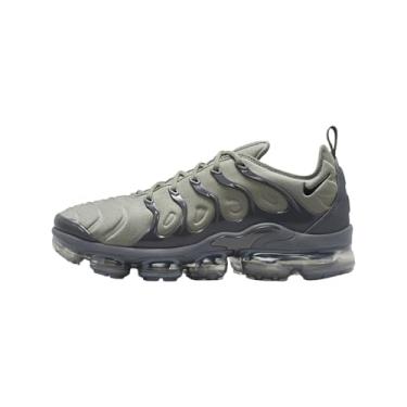 Imagem de NIKE Tênis masculino Air Vapormax Plus Track & Field, Estuque escuro multicolorido branco cinza escuro antracite 001, 4 UK