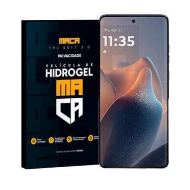 Imagem de Película Hidrogel Frontal Moto Edge 60 Neo Fosca Privacidade MACA