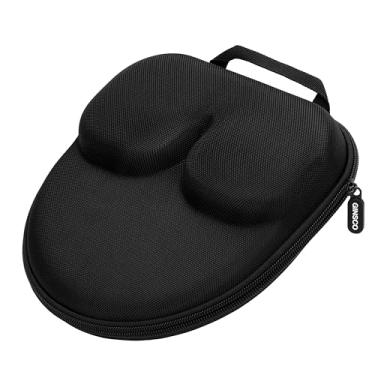 Imagem de Ginsco Capa de fone de ouvido universal compatível com JBL Tune 510BT 720BT, capa rígida com novo design Groove para Sony WH-CH 720N/WH-CH520, Soundcore Q20, BERIBES KVIDIO TOZO etc, estojo de