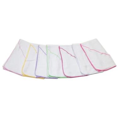 Imagem de Fralda Toalha Capuz Quad. 68x78 Com Croche Kit Com 6 Pçs - Dugu, Femin