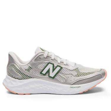 Imagem de Tênis Feminino New Balance Fresh Foam Arishi v4 Cinza/Verde, Cinza, Ve