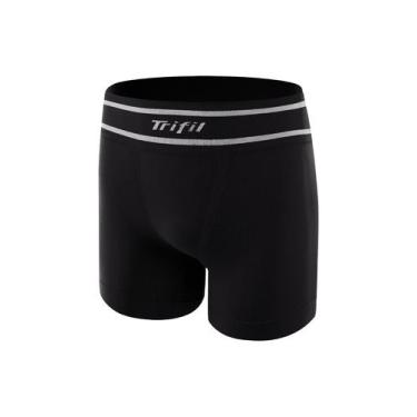 Imagem de Cueca Boxer Trifil CE0643 Masculina Sem Costura Microfibra T. P/1XG, M