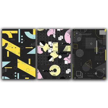 Imagem de Kit Placas Quadros Decorativos 3 peças 20x30 Tecnologia