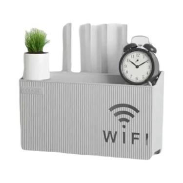 Imagem de Caixa De Armazenamento Para Roteador WIFI Sem Fio Montada Na Parede Pa