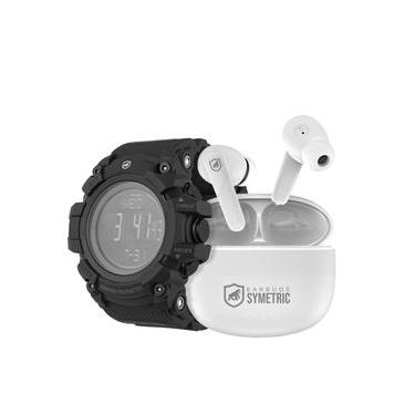 Imagem de KIT - Earbuds Symetric + Relógio Esportivo Tech Fury - Gshield