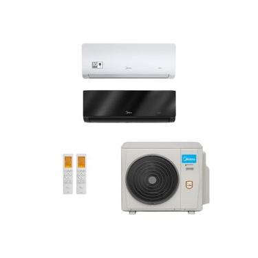Imagem de Ar-Condicionado Multi Split Inverter Midea 42.000 (1x Evap HW 12.000 + 1x Evap HW 24.000) Quente/Frio 220V