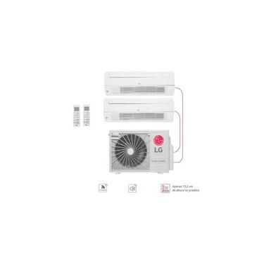 Imagem de Ar condicionado Multi Split Inverter 2 ambientes (1via 2X 12.000BTUS) Quente/Frio WiFi integrado