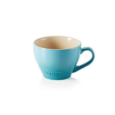 Imagem de Caneca Bistrô 400 ml Azul Caribe Le Creuset
