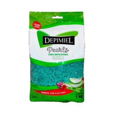 Imagem de Cera Depilatória Depimiel Granulada Aloe Vera 1Kg