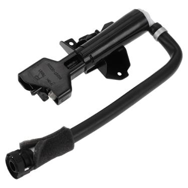 Imagem de Hihaha No.852070C020 Bocal de arruela de farol para Toyota Sequoia 2008-2019 Bocal de arruela de farol dianteiro do lado do passageiro jato de plástico 1 peça preto