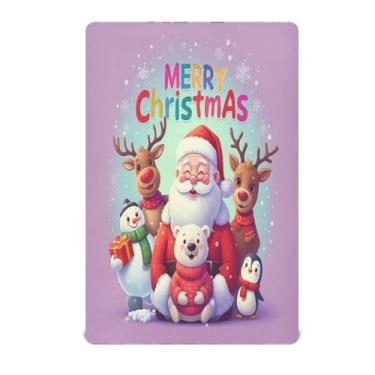 Imagem de Qilmy Lençol de berço com elástico para meninos e meninas, lençol de microfibra macio e respirável para berço padrão e colchão, 71 x 132 cm, roupa de cama de bebê