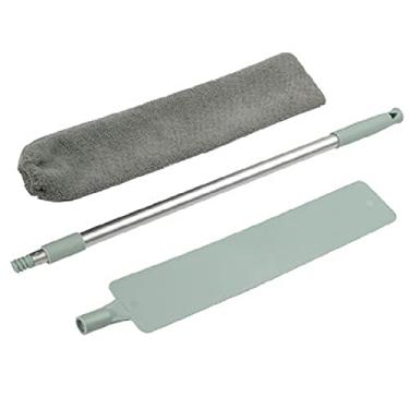 Imagem de Artefato de Limpeza Vazios com Pincel Microfibra Duster Lavável Cabo Longo Extensível Flexível e Ajustável para Sofá Cam