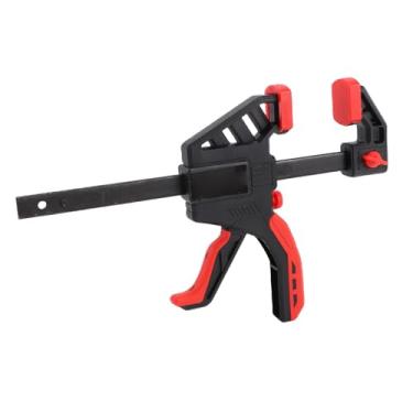 Imagem de Fockety Grampos de barra de 15 cm para marcenaria, grampo de gatilho de liberação rápida, expansor de uma mão com limite de carga de 68 kg, para artesanato e carpintaria