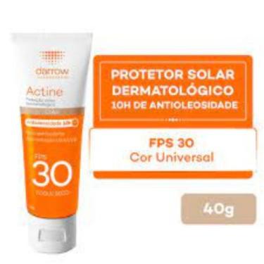 Imagem de Protetor Solar Facial Actine Cor Universal FPS30 com 40g - darrow