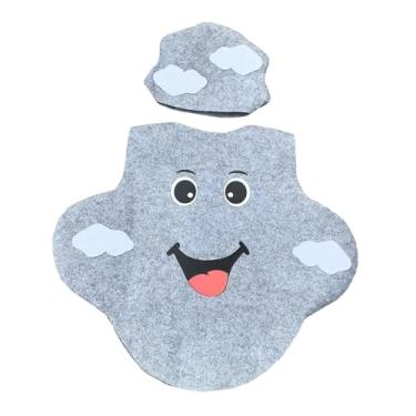 Imagem de Colaxi Fantasia Infantil de Clima - Roupa Infantil Fofa para Festa Temática, Carnaval e Feriados na Pré-Escola.